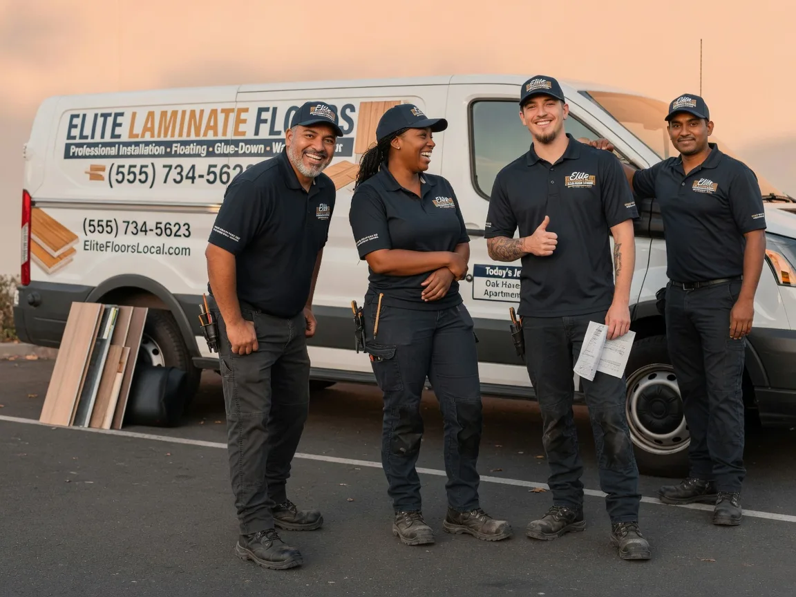 Laminate flooring installation company in Melcher Dallas, IA